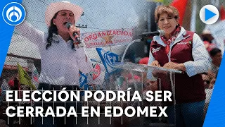 Delfina Gómez ganaría el Edomex por 6 puntos, de acuerdo con México Elige