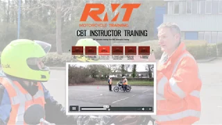 CBT Motorcycle Instructor Training Course - RMT Motorcycle Instructor Training
