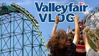The Roller Coasters of Valleyfair! Riding Wild Thing, Renegade, Excalibur, Steel Venom & More!