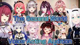 Marine and Fubuki Audition Other Members ALL Members & Characters【Eng Sub|Hololive】