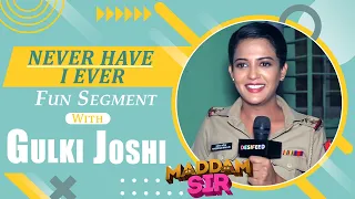 Gulki Joshi Aka Haseena Malik Plays Never Have I Ever | Fun Interview | Maddam Sir | DESIFEED