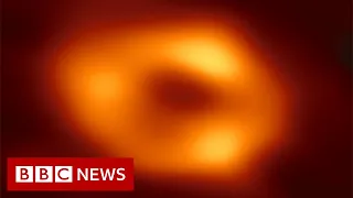 Supermassive black hole in Milky Way pictured for first time - BBC News