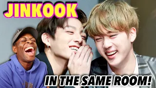 dont leave jin and jungkook in the same room together (CRACK)