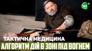 Тактична Медицина на Полі Бою. Алгоритм дій в зоні під вогнем.