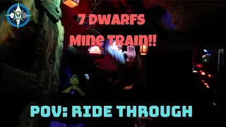 7 Dwarfs Mine Train POV!!!