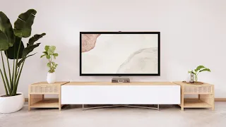 Neutral | TV Art Slideshow | 1 HR 4K Neutral Watercolor Screensaver | Happy Discovery