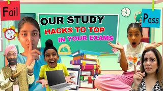 Our Study Hacks To Top In Your Exams | RS 1313 VLOGS | Ramneek Singh 1313