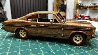 COMO FAZER UM CHEVROLET OPALA DE MADEIRA PASSO A PASSO #woodworking #diy