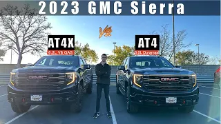 2023 GMC Sierra AT4X vs AT4. Are there any differences?