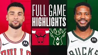 Chicago Bulls vs. Milwaukee Bucks Full Game Highlights | Oct 8 | 2023 NBA Preseason