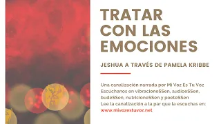 TRATAR CON LAS EMOCIONES | Una canalización de Jeshua a través de Pamela Kribbe