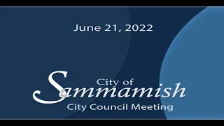 June 21, 2022 - City Council Meeting