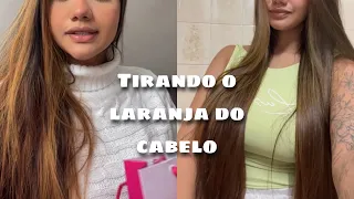 MATIZANDO O CABELO EM CASA | MORENA ILUMINADA