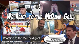 We React to the Connor McDavid Goal vs the NY Rangers