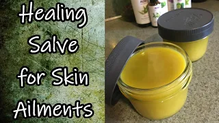 Natural Healing Salve for Skin DIY