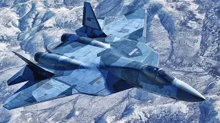 Russia's New Su-57 Stealth Fighter (T-50 PAK FA) in action!