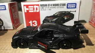 NISSAN GT-R NISMO GT500 unboxing and review "TAKARA TOMY"