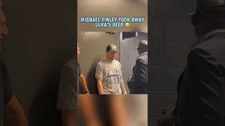 Luka’s reaction when he got his beer snagged 🤣 (via GrantAfseth/X)