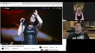 Nightwish - Ghost Love Score (WACKEN 2013) REACTION BY SONG WRITER BRETT & ROCK GIRL LUU