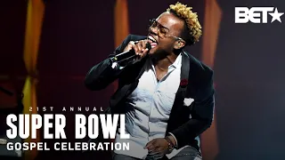 Travis Greene Moves The Crowd With His Hit “Won’t Let Go” | Super Bowl Gospel 2020