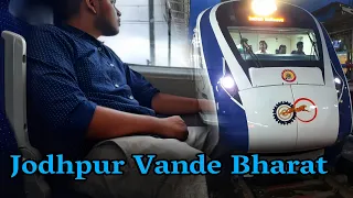 Traveltimes VLOG 11→ 12461 Jodhpur Sabarmati Vande Bharat || 1st Commercial Run