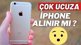 ÇOK UCUZA iPHONE ALINIR MI ? iPhone 6S İnceleme (2023)