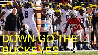 “Down Go the Buckeyes” | #3 Michigan vs #2 Ohio State 2022 Highlights 🏈