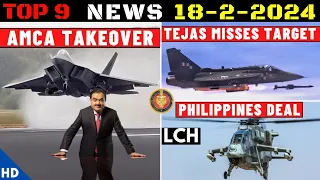 Indian Defence Updates : AMCA Pvt Takeover,Tejas Misses Target,Philippines LCH Deal,1200 TGS Order