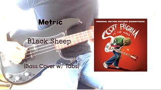 Metric- Black Sheep (Bass Cover w/ Play Along Tabs)