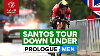 Rain Creates Havoc At Tour Down Under Prologue! | Tour Down Under 2023 Highlights - Men's Prologue