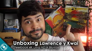 UNBOXING: Lawrence de Arabia y El puente sobre el río Kwai Steelbook 4K Ultra HD 📦 | InakiO