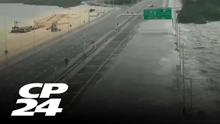 Hurricane Idalia making landfall in Florida