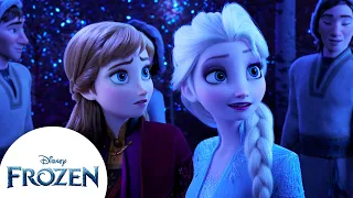 Elsa and Anna Meet The People of The Sun | Frozen 2