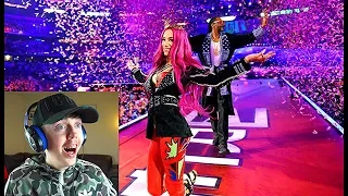 REACTING TO THE GREATEST MUSICAL WRESTLEMANIA ENTRANCES!