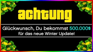 OMG! ROCKSTAR SCHENKT DIR 500.000$ IN GTA 5 ONLINE! 🤑 MEGA GELD TRICK! (GTA 5 News)