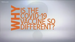 Why is the COVID-19 vaccine different from typical vaccines?