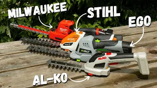 Handheld Hedge Trimmers? Milwaukee, STIHL, EGO or AL-KO? Which one would you...