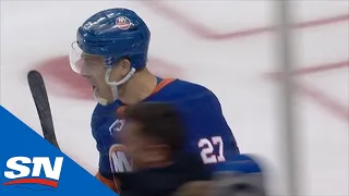 Islanders Score Tic-Tac-Toe Goal Just Seconds Into Game Vs. Blue Jackets