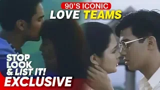 Top 9 Love Teams of the Decade: The 1990's | Stop, Look, and List It!