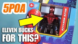 Epic Hero Series Miles Morales Spider-Man and the Shrinkflation of Hasbro Marvel Action Figures Rant