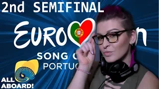 РЕАКЦИЯ 2 ПОЛУФИНАЛ Евровидение 2018 | REACTION 2 SEMIFINAL Eurovision 2018