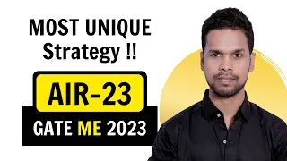 AIR - 23 GATE (ME) Detailed strategy & Tips | Ambar Bansal | GATE Topper from Exergic