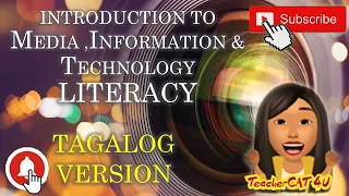 Topic 1 :  Introduction to Media , Information and Technology Literacy