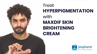 Skincare Routine | How To Apply Maxdif Skin Brightening Cream (Male)