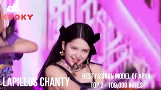 Best Fashion Model of April Lapillus CHANTY | KookyGallery in Florida with Kpop Kastle