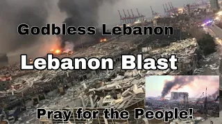 AKTUWAL NA KUHA SA PAGSABOG SA BEIRUT LEBANON!