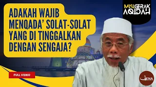 Soal Jawab: Adakah Wajib Menqada’ Solat² Yang Di Tinggalkan Dengan Sengaja? | Ustaz Rasul Dahri