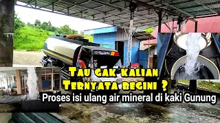 Ingin tahu | Ternyata begini proses pengambilan air mineral di Pegunungan