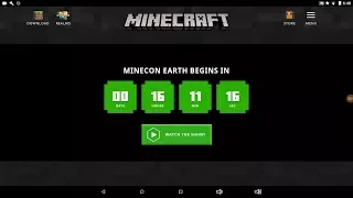 Minecon Earth 2017 live stream