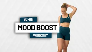 15 MIN MOOD BOOSTING HIIT WORKOUT - All Standing Exercises